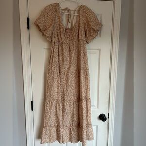 SMYM Floral Midi Dress